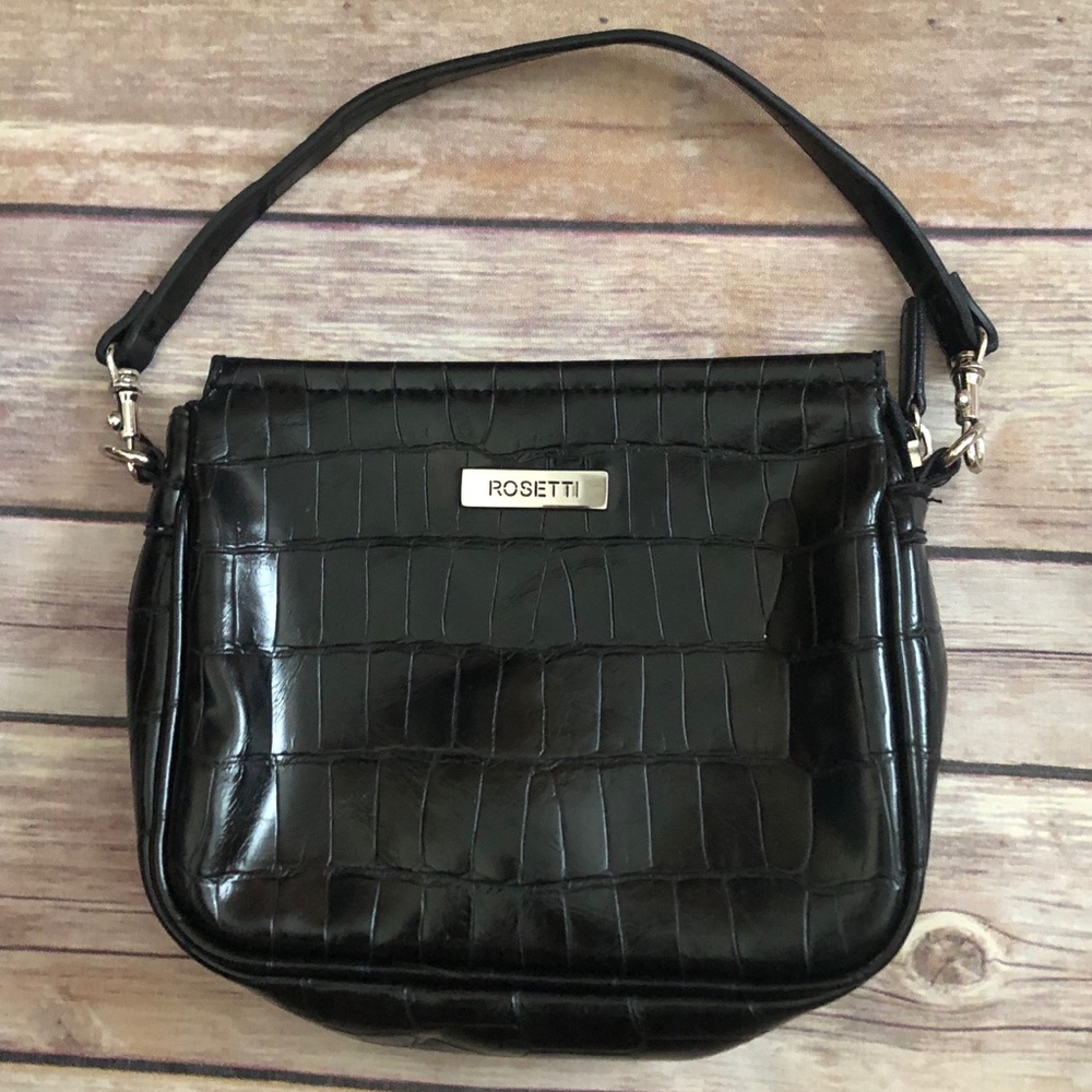 Mini black shoulder bag